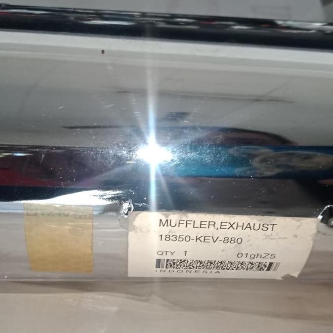 Promo Knalpot Supra Muffler Honda Supra X 100cc lama ORI AHM 18350-KEV-880 Diskon