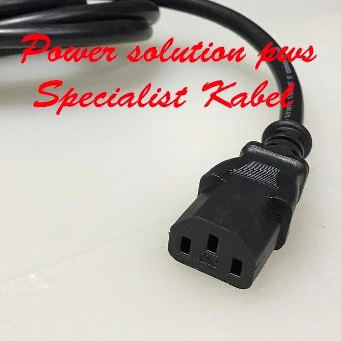 DB102 - Kabel Power Cord C13 to C14 3M 3x 1.5mm 16A 250V