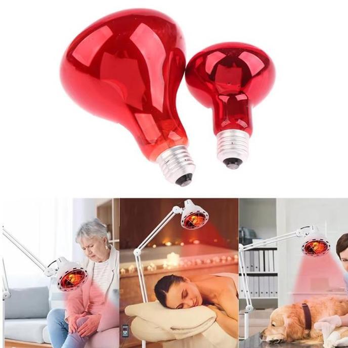 XERANA Lampu infrared 100w terapi 100 watt / Lampu terapi infrared/Bohlam Infra Merah Terapi Kesehat