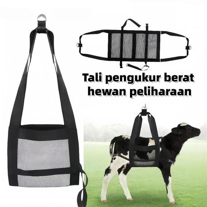 SINLOWY Selempang Timbangan Domba Dapat Dilipat Timbangan Gantung Hewan Timbangan Domba Digital Timb