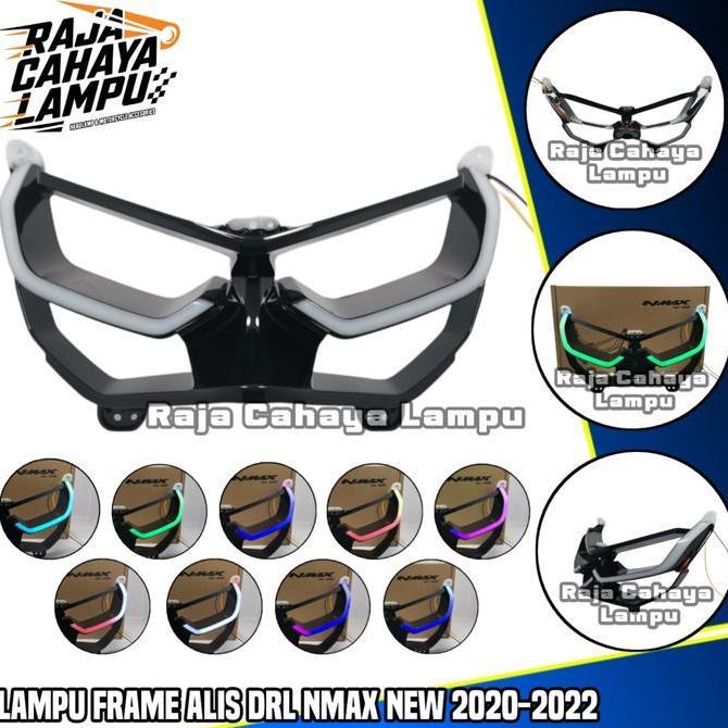 Lampu Alis Drl Depan Nmax New Rgb Plus Frame Alis Nmax Lampu Senja Depan Nmax 2020 2021 2022 Lampu L