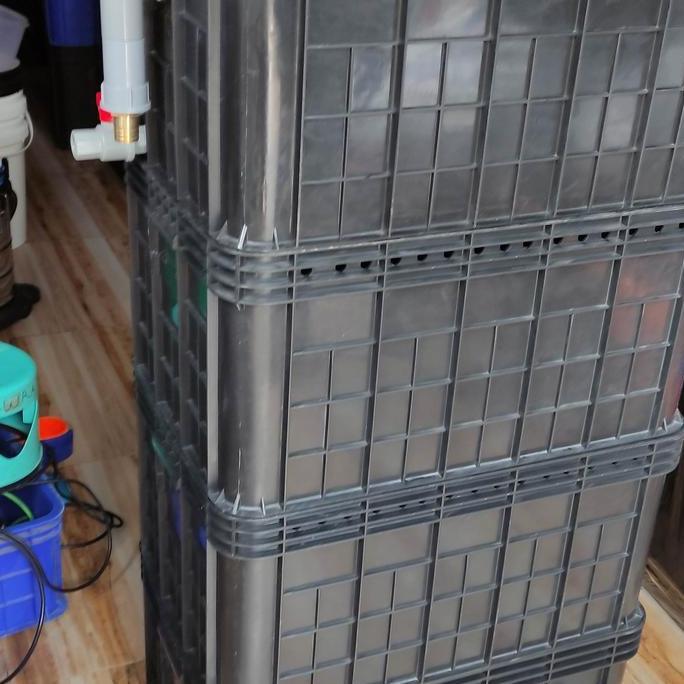 Trickle filter jumbo hitam filter kolam isi media bisa gojek. limited