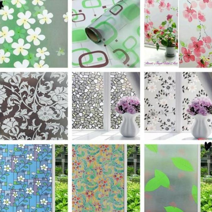 STICKER KACA / Stiker Kaca Film Wallpaper Jendela Rumah 50 CM X 120 CM