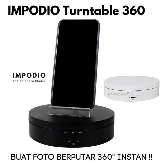 IMPODIO 360 untuk photo product 360 derajat
