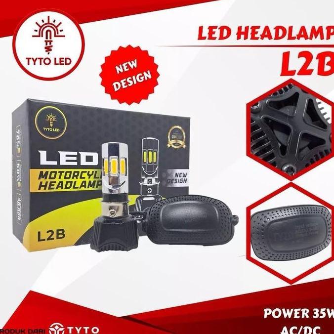 Lampu Utama Led Tyto 6 Sisi Ac/Dc 100% Original M02E L2B Universal Motor Bebek Dan Matic Allshop