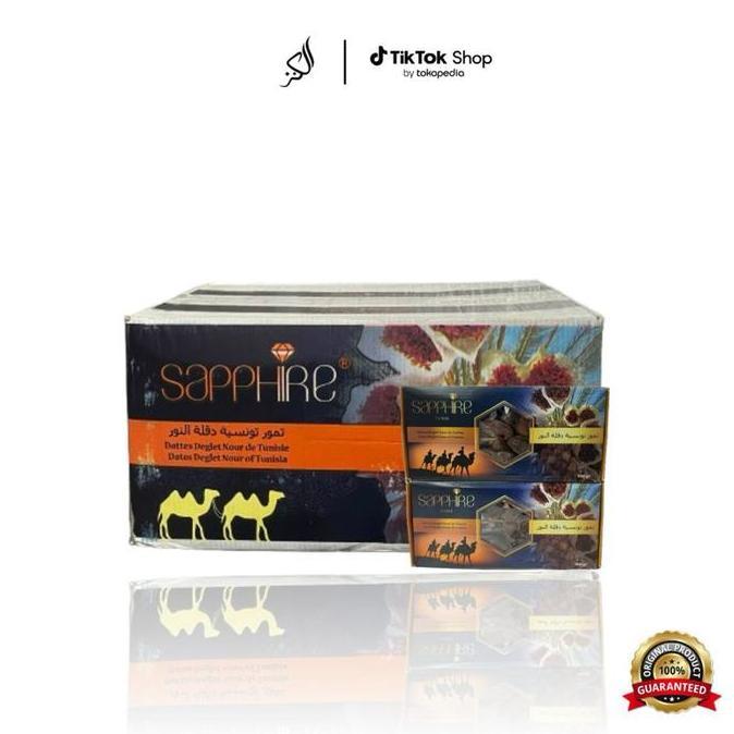 Kurma Tangkai Sapphire 12Pcs / 1 Karton | Kurma Tangkai Premium | Kurma Sapphire Food