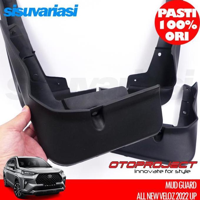 Mudguard Toyota Veloz 2022 2023 2024 2025 - Mud Guard Otoproject Aksesoris Mobil Pelindung Lumpur