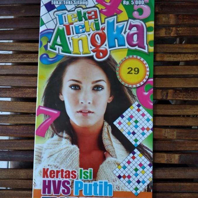 (Allthebest) 10 Pcs Teka Teki Silang / Buku TTS Angka Yang Panjang