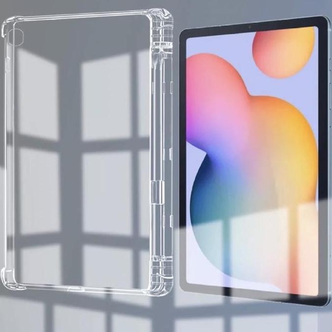 Samsung Tab S6 Lite / Tab S6 Lite 2022 Clear Case + Holder Stylus Pen
