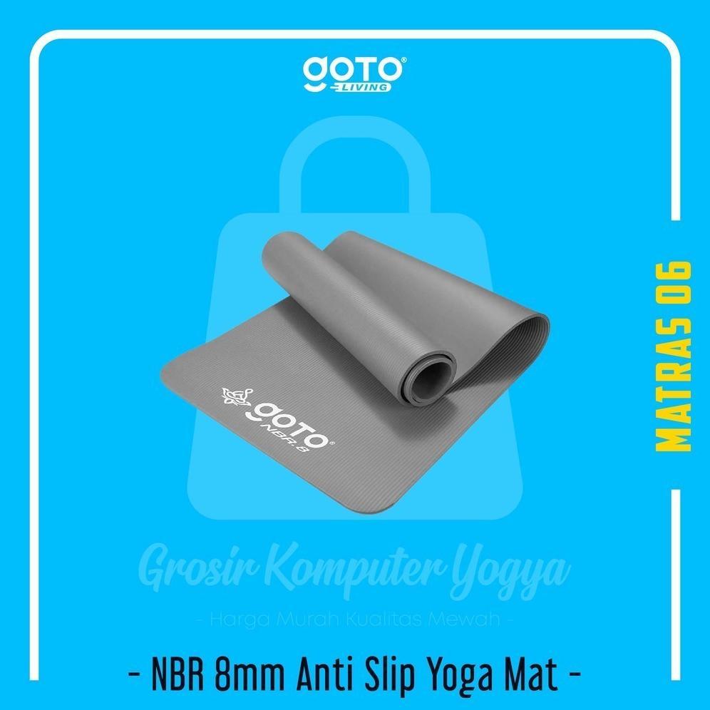 goTo NBR 8mm Anti Slip Yoga Mat Matras Yoga Alas Senam