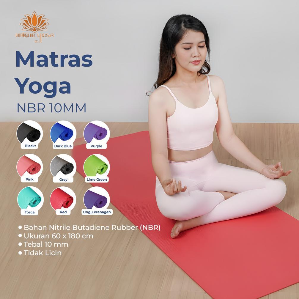 Yoga Mat NBR / Matras Yoga NBR Tebal 10mm / matras yoga murah jakarta / NBR Yoga Mat / Matras Yoga T
