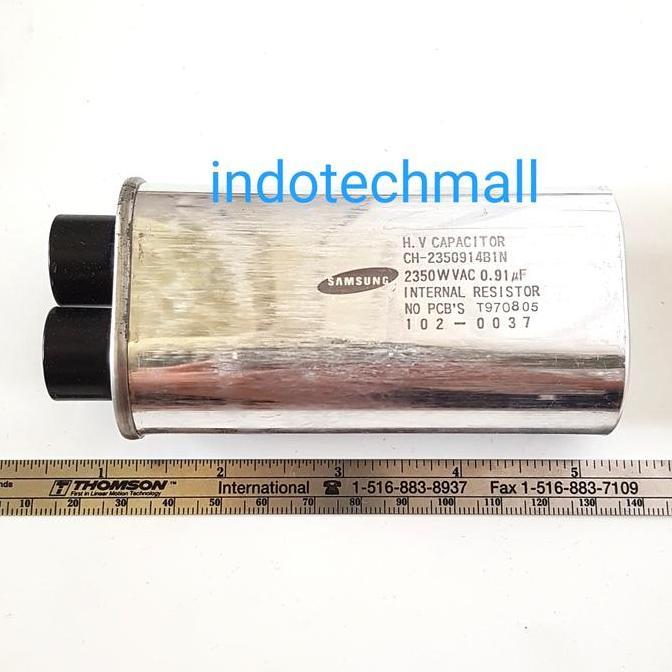 Promo 0,91uf 2350vac HV Capacitor Samsung microwave oven Diskon