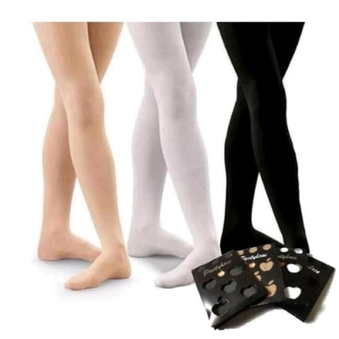Stocking Wanita APPLE PANTYHOSE / Stoking Perempuan TEBAL Warna HITAM PUTIH CREAM ABU KULIT Celana