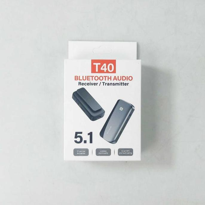 Promo Bluetooth Transmitter Receiver Blutut 5.1 Adapter Audio NFC 3.5mm ORIGINAL untuk Speaker Aktif