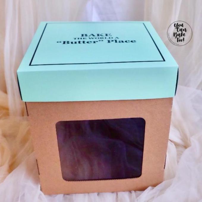 Corrugated Cake Box (22x22x25cm)