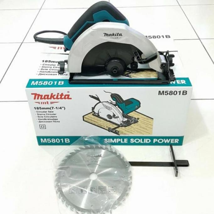 MESIN CIRCLE MAKITA M5801B / MESIN POTONG KAYU MAKITA M 5801B original