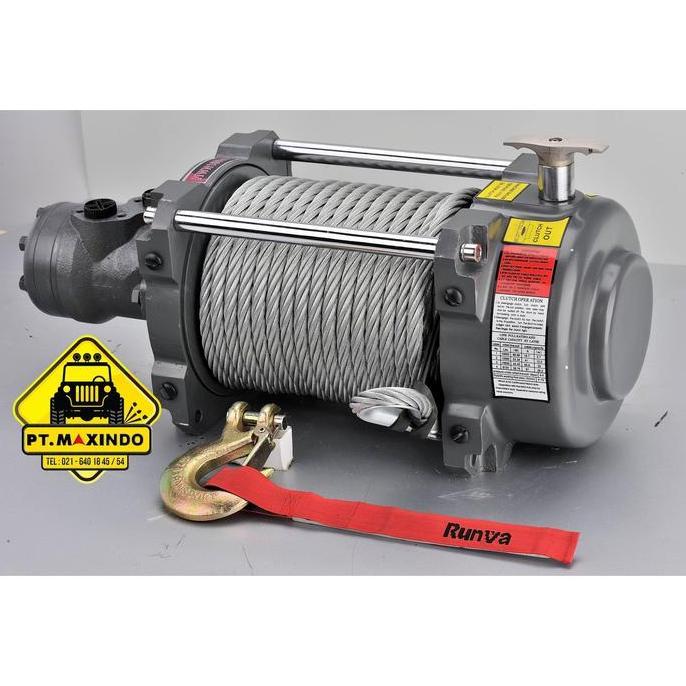 RUNVA Hydraulic Winch HWN-12000 kapasitas 5,4 Ton
