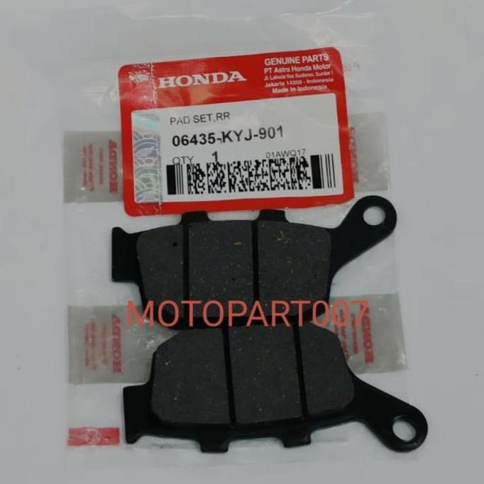 DV86 - DISPAD KAMPAS REM BELAKANG HONDA CBR 250 CBR250R CBR 250 R