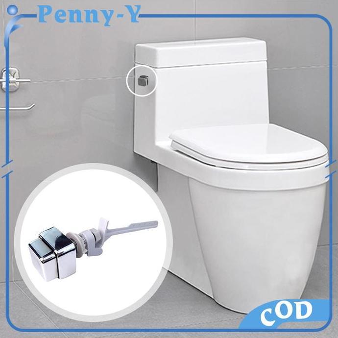 IMAGIN Tombol Closet Duduk Tombol Closet Tombol Samping Closet Duduk Pencetan Flush Toilet Tombol Cl