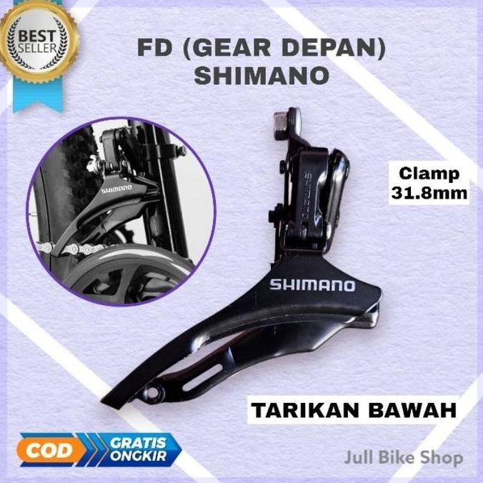 Murah FD shifter Tarikan bawah 2 3 speed sepeda mtb lipat dll front derailleur operan Non COD