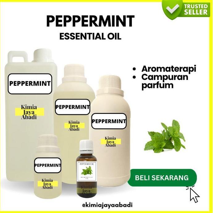 Peppermint Essential Oil / Minyak Peppermint Oil 1 Liter ASLI KAR