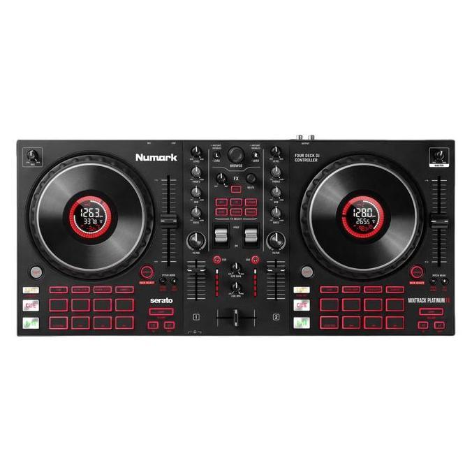 PROMO NUMARK MIXTRACK PLATINUM FX 4-CHANNEL DJ CONTROLLER NET