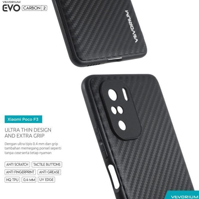 VEVORIUM EVO CARBON Xiaomi Poco F3 Soft Case Softcase