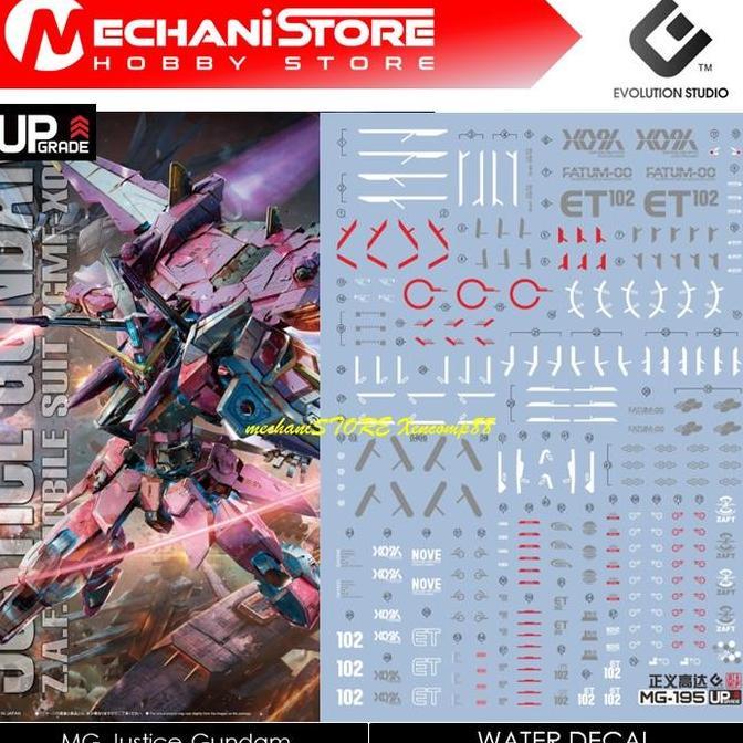 EVO Decal MG - MG195 Justice