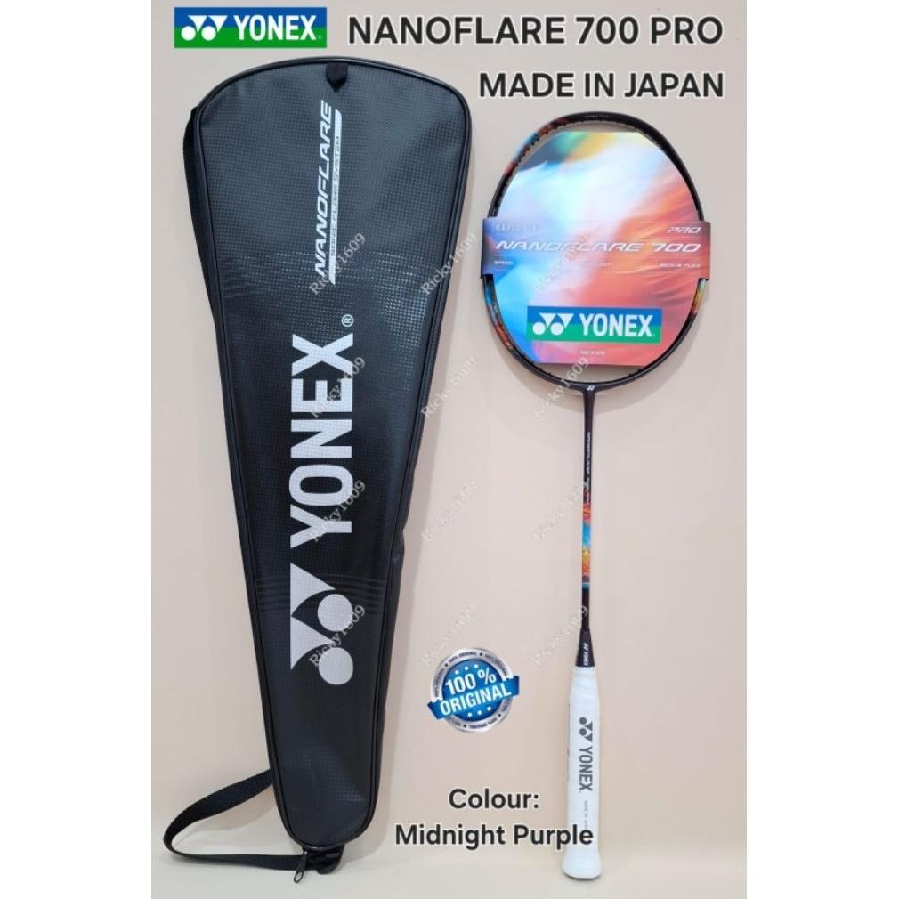 RAKET BADMINTON YONEX NANOFLARE 700 PRO - YONEX NANOFLARE 700 PRO - ISOMETRIC TECHNOLOGY - ORIGINAL 