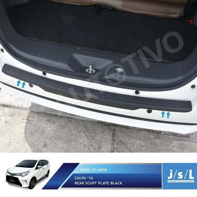 Paket Calya Sillplate Samping Dan Sillplate Belakang Black Forsale