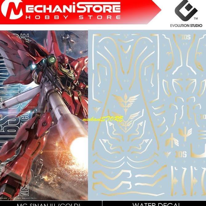 EVO Decal MG - MG166GD Sinanju (Gold)