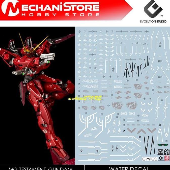 EVO Decal MG - MG169 Testament Gundam