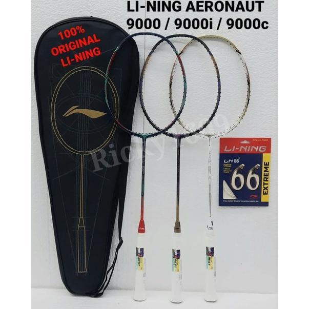 RAKET BADMINTON LINING AERONAUT 9000 -  AERONAUT 9000I - AERONAUT 9000C - ORIGINAL LI-NING MADE IN C