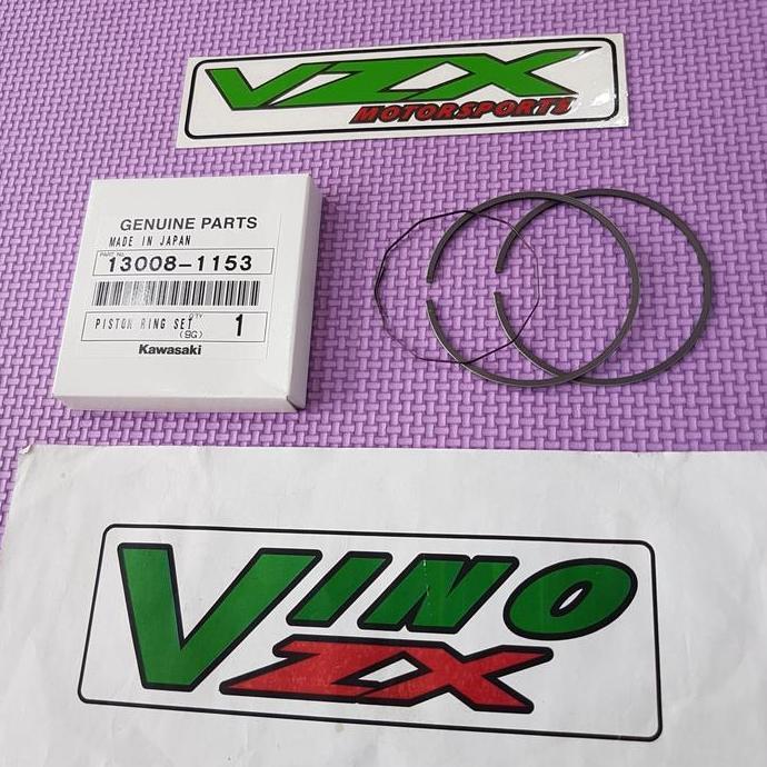 RING SET PISTON RING SEHER STANDAR NINJA R SS 150 RR KRR ORI KAWASAKI