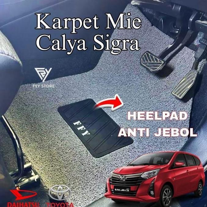 Karpet Mobil Mie Bihun Sigra Calya 3 Baris