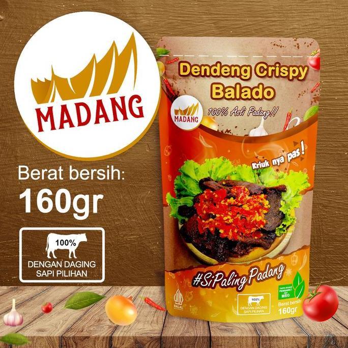 Madang - Dendeng Balado Krispy / Dendeng Balado Kering Asli Padang LA