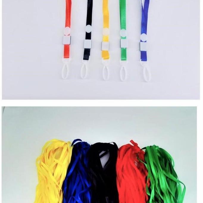 tali id pengait plastik/tali id card kait kalung