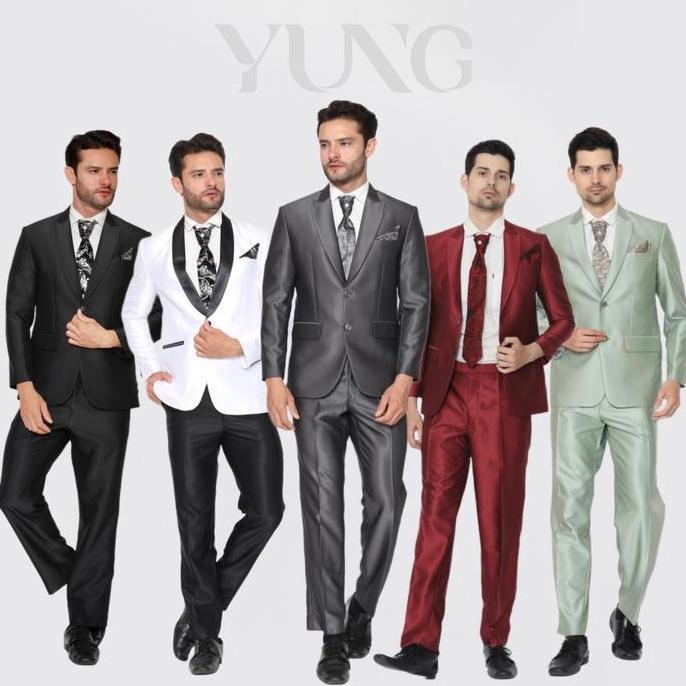 Setelan Jas Wedding Semi WOOL Jas Pria Nikah dan Celana Blazer Jas Pengantin Nikahan Jas Formal