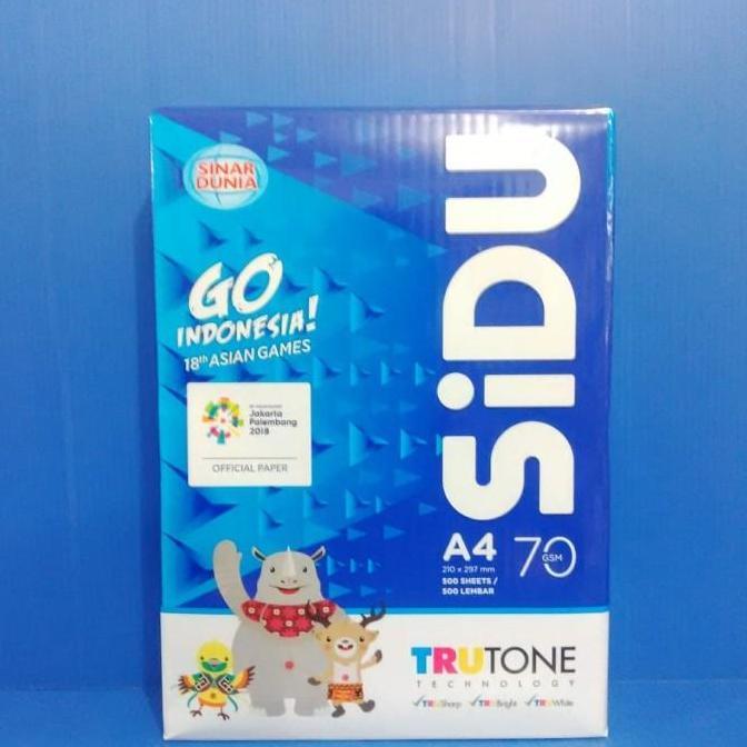 KERTAS HVS SINAR DUNIA A4 70gsm/SINAR DUNIA/HVS A4