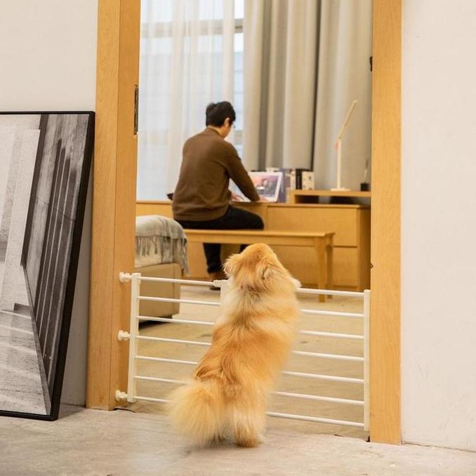 Safety Gate Anabul / Pagar Pintu Anjing Kucing / Pembatas Pintu Kualitas Premium