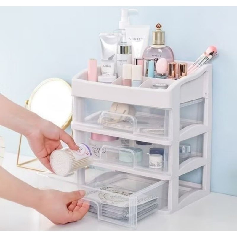 Rak Laci 3 Susun Plastik Serbaguna