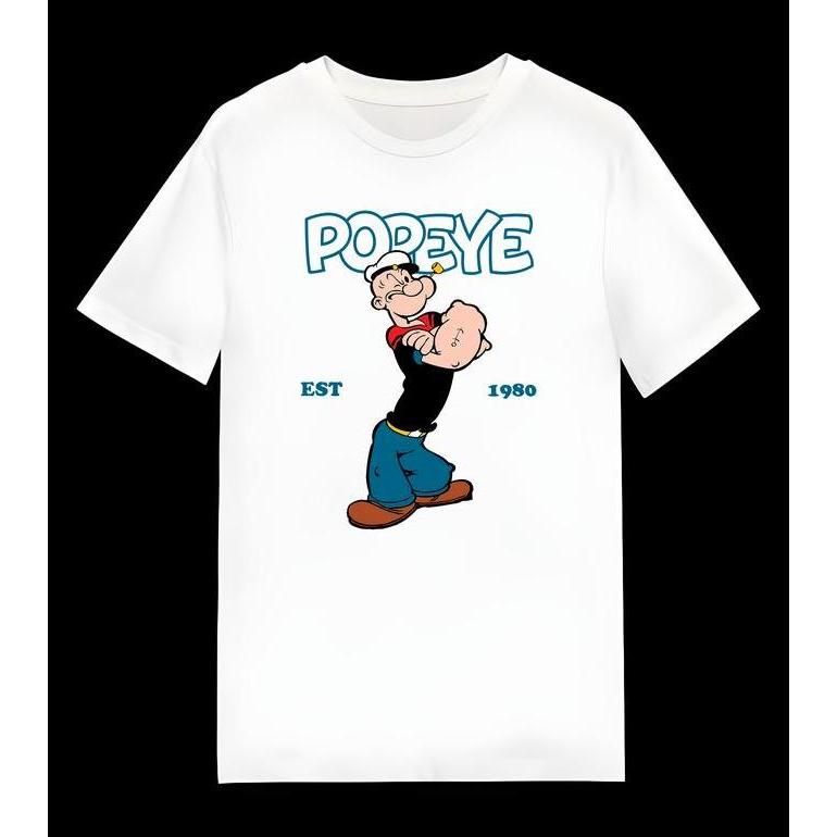LA5 >> kaos cewek cowok couple keluarga ibu ayah anak popeye olive