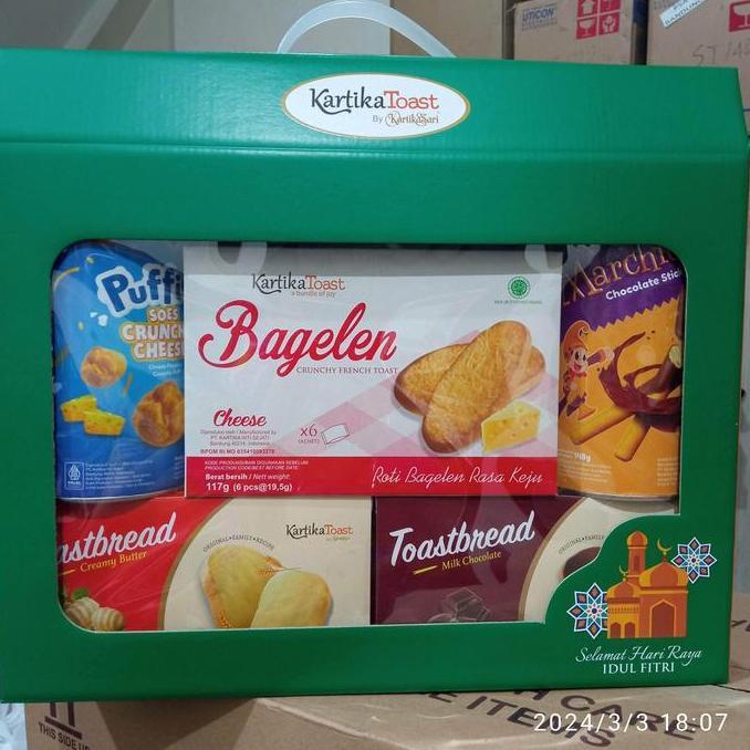 HAMPERS PREMIUM 5S KARTIKA TOAST BY KARTIKA SARI BANDUNG HAMPER GIFT P