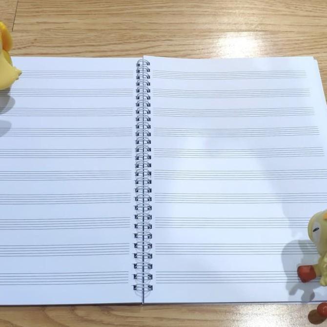 Buku Musik Garis Paranada Tebal