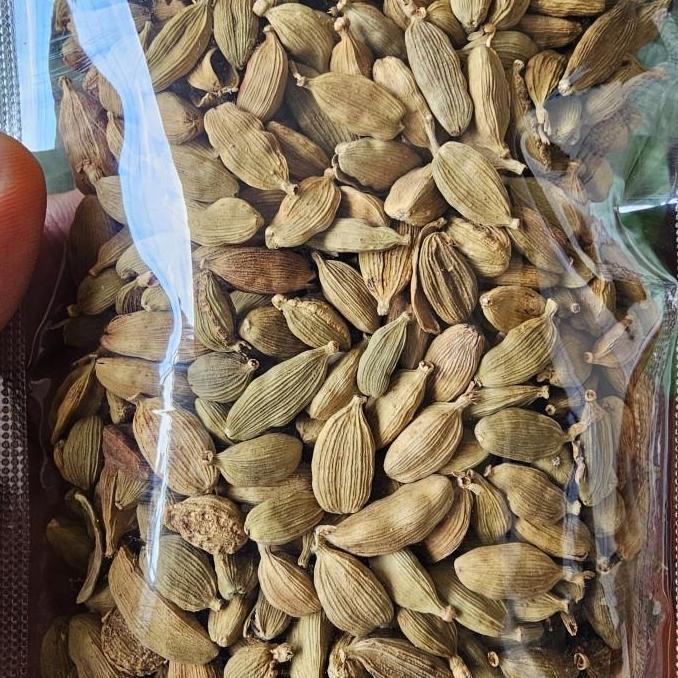Kapulaga Arab 100gr - Kapulaga Hijau - Kapulaga India