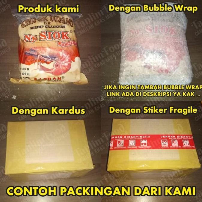 Ny. Siok - Krupuk Kerupuk Kentang Udang Mentah 450gr