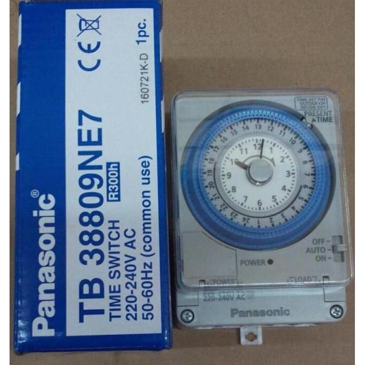 Timer listrik panasonic / pengatur waktu / din rail timer TB 388NE9