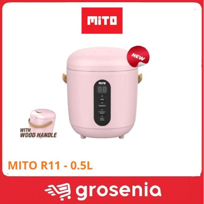 REGENLY MITO Mini Rice Cooker - Penanak Nasi Praktis untuk Bekal & Traveling R11