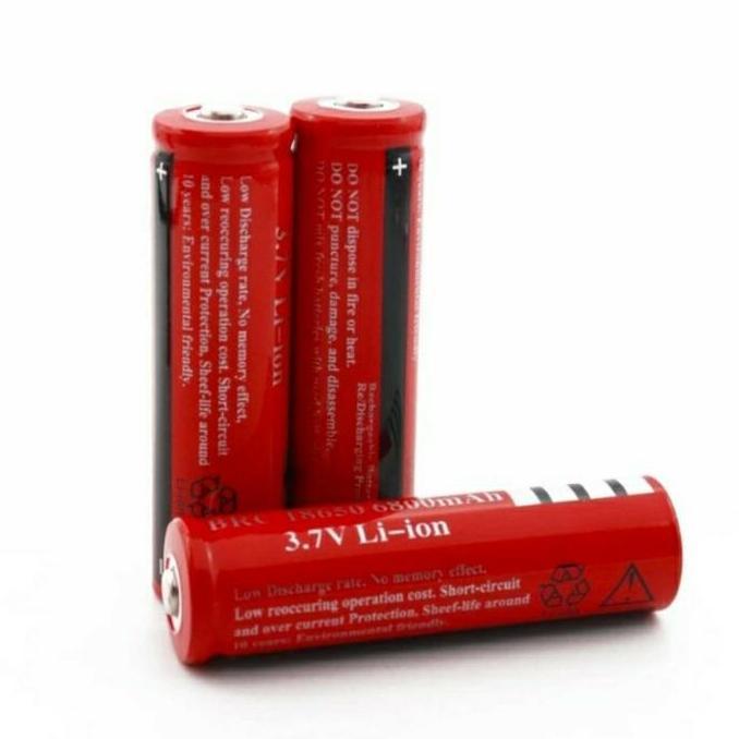 Sedia Baterai / Battery Ultrafire 1860 Li-Ion 6800Mah / Baterai Senter | Original 100%