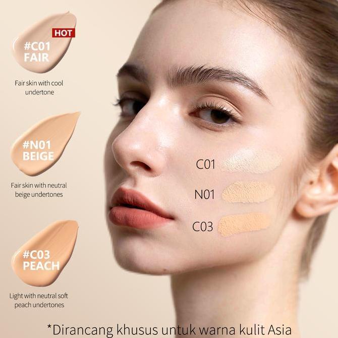 Lansungkirim- New UpgradeBpom CertificationOnlyou Paket Onlyou Serum Foundation Concealer Foundation